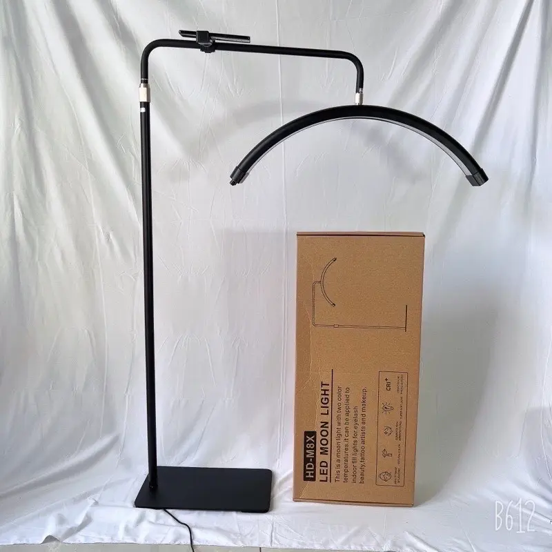 Đèn LED Bán Nguyệt Đèn Chữ C | Dùng Trong Phun Xăm, Nối Mi Chuyên Dùng Trong Spa [Tặng Găng Tay Và Dán Chân] [K Pải Tặng Đèn] 4
