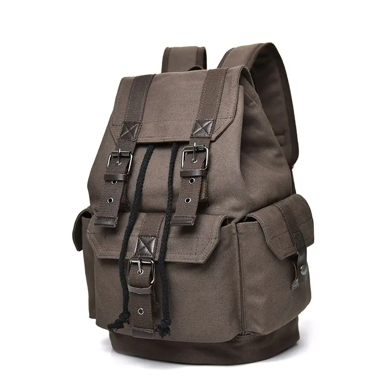 Tas Ransel Kanvas Canvas Backpack 0