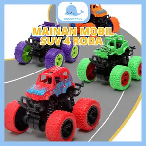 Mainan Mobil SUV 4 Roda Puter - Mainan Mobilan Murah Mainan Anak Anak sama Bayi Kado - Kado Anak Cowok 5 Tahun Monter Truck - Mobil Jeep Mini Mobil Zip - Mobil Trailer Mainan - Mainan Mobil Inertia Dua Sisi 360 Derajat Anti Jatuh Untuk Anak