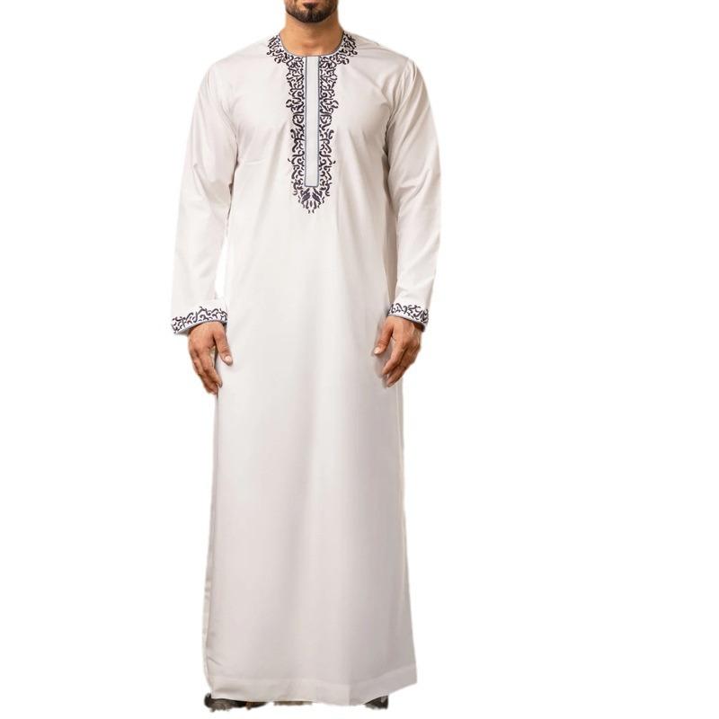 [Duke]24 New Cross-Border Foreign Trade Muslim Long Sleeve Embroidered ...