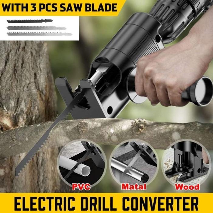 TERJUAL Adapter Mesin Jig Saw Adaptor Bor gergaji Mesin gergaji bor konektor - ADAPTOR GERGAJI TERLARIS TBK 1