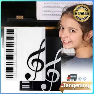 40 Sheets Music Score Book A4 Nota Lembaran Piano Musik Populer Music Score