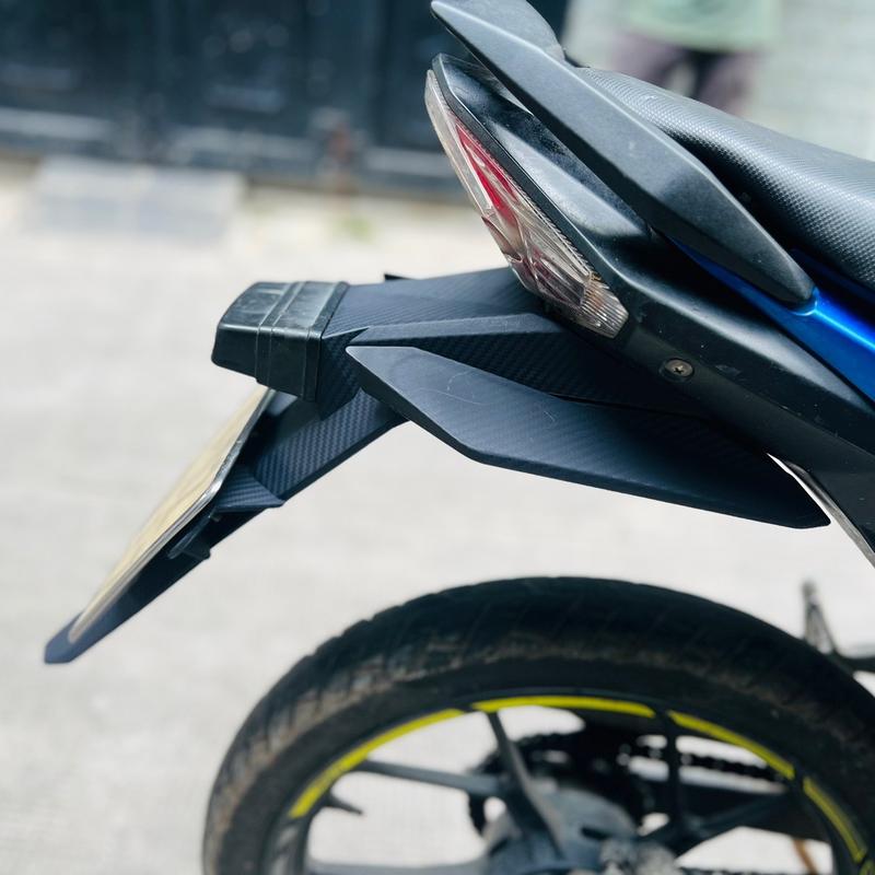 Bộ dè sau 3 món siêu chống gãy cho Suzuki Satria Raider Fi Phụ Kiện Carbon