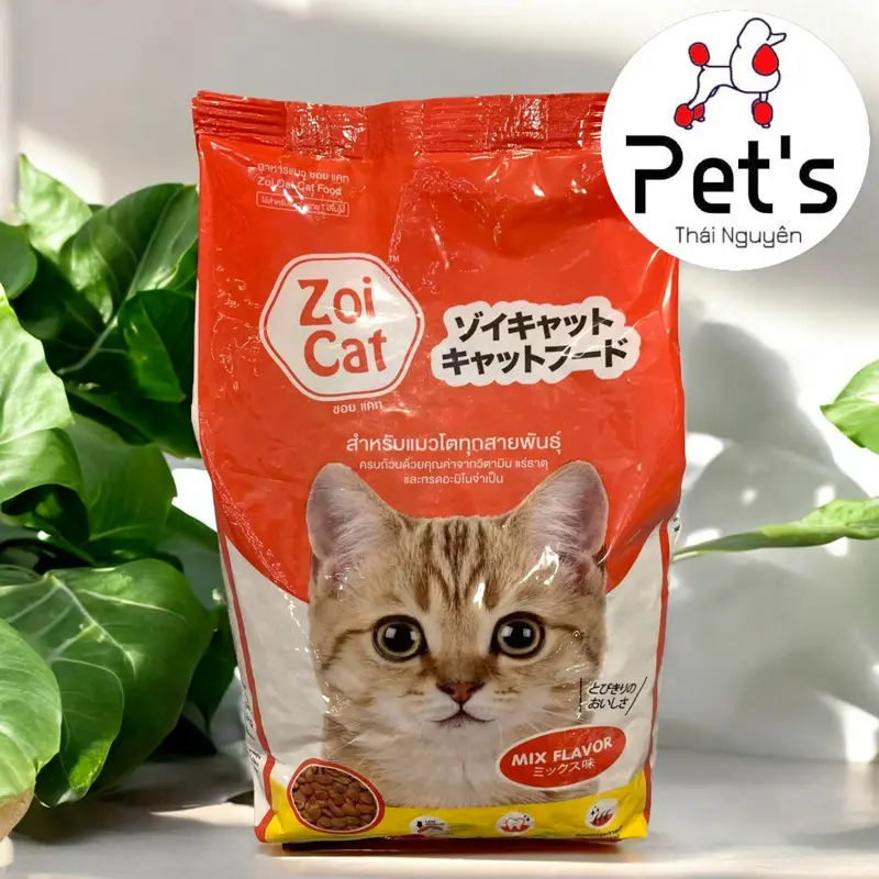 Zoicat - Thức ăn hạt dành cho mèo túi 1 kg - Pets Thái Nguyên 3