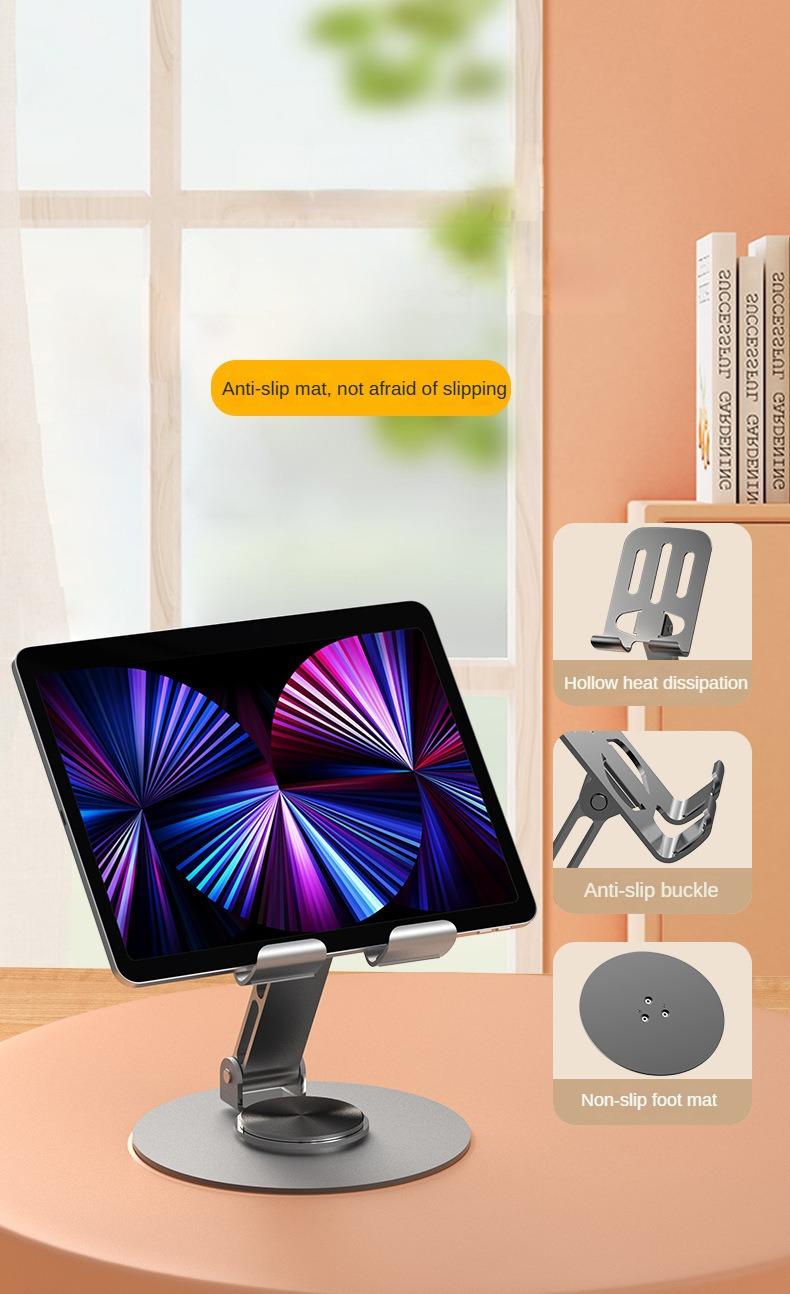 Product Introduction of [COD]Giá Đỡ Phát sóng Trực Tiếp Trực Tiếp Di Động, Phổ Biến, Xoay 360, Gấp Gọn, Đa Chức Năng, Giá Đỡ Để Bàn Phẳng, Thích Hợp Để Chơi Và Xem--53 8