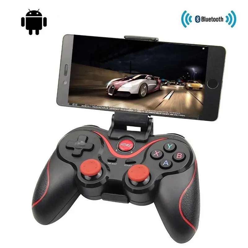 Gamepad X3 Wireless Controller X3 Gamepad Joystick Bluetooth Plus Holder HP Gamepad X3 Bluetooth Merah 2
