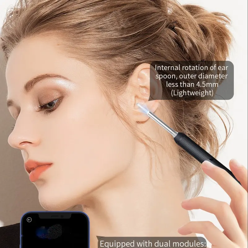 Ear Wax Cleaner  Smart Visual Removal Kit HD Camera FygoDreamer  Gift for her him Christmas gift 3