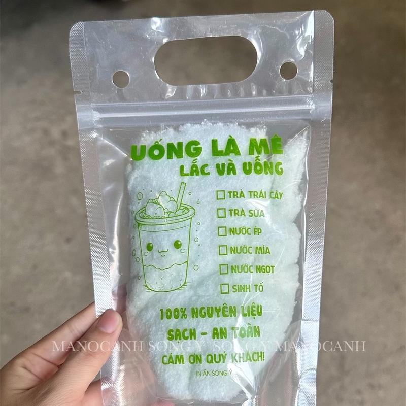 [1KG]TÚI ZIP ĐỰNG TRÀ CHANH IN SẴN TẦM 100C-15x23CM(TỐI ĐA 700ml)NHẬN IN THEO YÊU CẦU(HÌNH THẬT 100%) tuizip 6