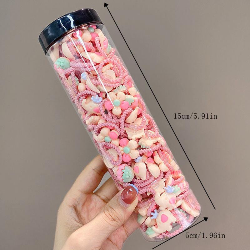 Product Introduction of Aksesori rambut kanak-kanak, gelang getah elastik kartun, kepala bayi, tali kulit, bunga kecil, hiasan kepala gadis comel, tidak akan menyakiti rambut 25