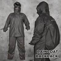 Gambar Zaltan Raincoat Setelan Jas Hujan Pria Wanita Mantel Raincoat PVC Premium Full Zipper Backpack Anti Rembes Outdoor Traveling - Full Zipper Standard, Standard (L-XL) dari Zaltan_NEW Kab. Bandung 1 Tokopedia
