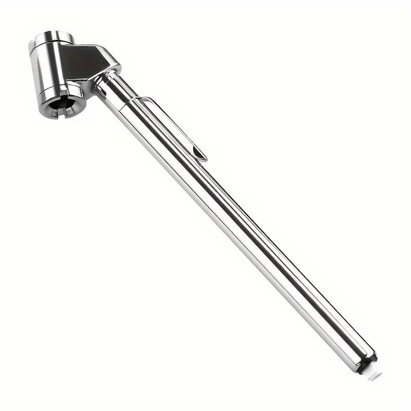 Product Introduction of Stainless Steel Tire Pressure Gauge, 10-120 PSI Heavy Duty Measurement Tool, Durable Insulation Material, Vehicle Tire Air Pressure Tester for Trucks & Cars 14