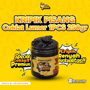 Kripik Pisang Coklat Lumer 1pcs 250gr Raja Pisang