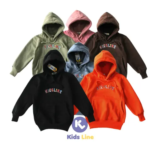 Jacket Sweater Hoodie Jumper Anak Laki-laki Perempuan Bahan Fleece Tebal Fashion Anak