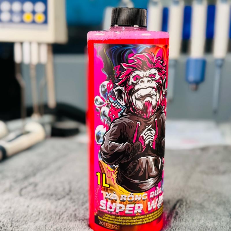 Xà Bông rửa xe siêu bọt Super Wash Sprayking 1 lít
