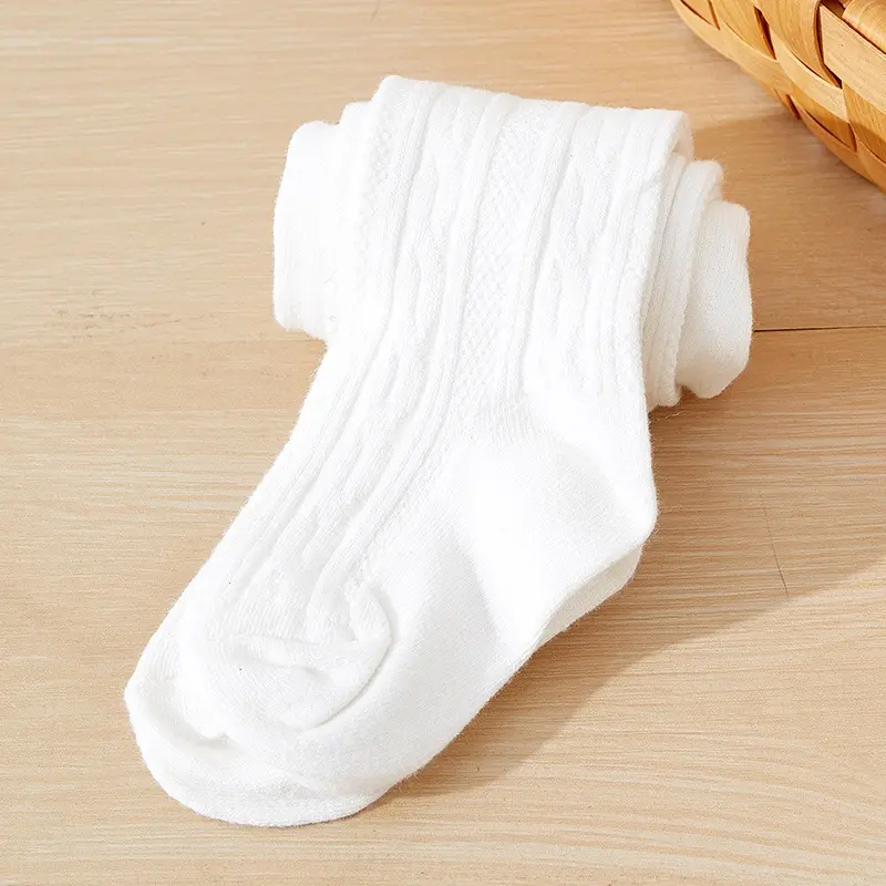 Leging Bayi Tutup Kaki Fashion Perempuan 6-12 Bulan Polos Celana Lejing Legging Tutup Kaki Bayi Perempuan Newborn 0
