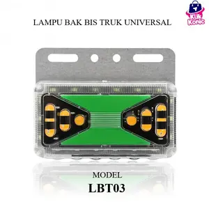 LAMPU BAK BIS TRUK UNIVERSAL LAMPU BELAKANG LAMPU SAMPING MODEL LBT03 SEIN RUNNING 24VOLT