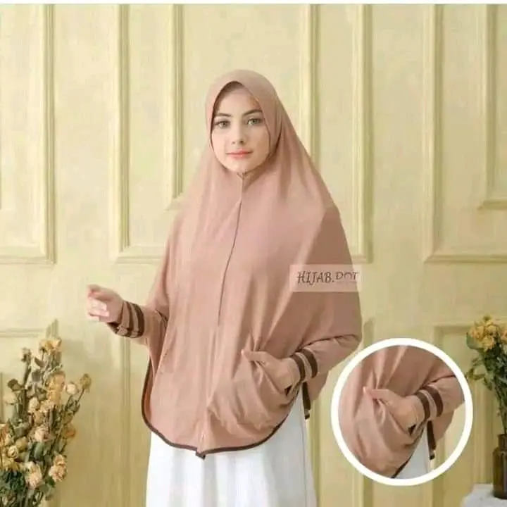 PROMO HIJAB TANGAN JOMBO PREMIUM Busa Instan Pad Panjang Muslim Muslim Pad Variasi Kerudung Syari Bergo Nyaman cruty pich 2