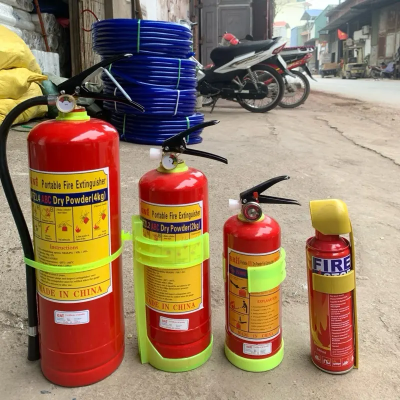 Bình Chữa Cháy Bột ABC (1Kg - 2 Kg - 4 Kg) (lưu ý: không có tem kiểm định)