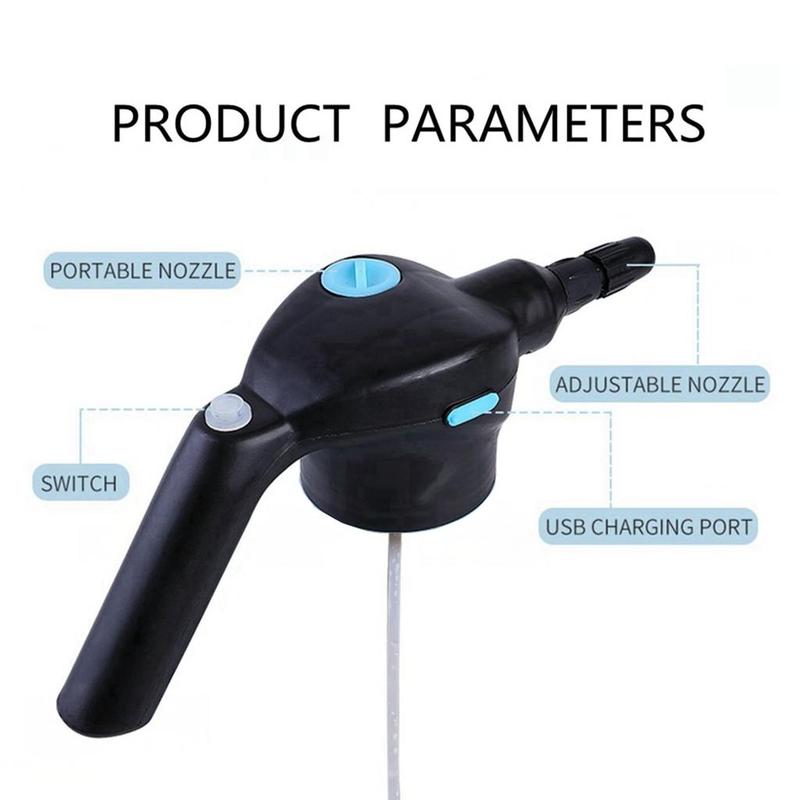 Product Introduction of Electric Plant Sprayer Home USB Handheld Spray Bottle Gardening Spraying Can 1