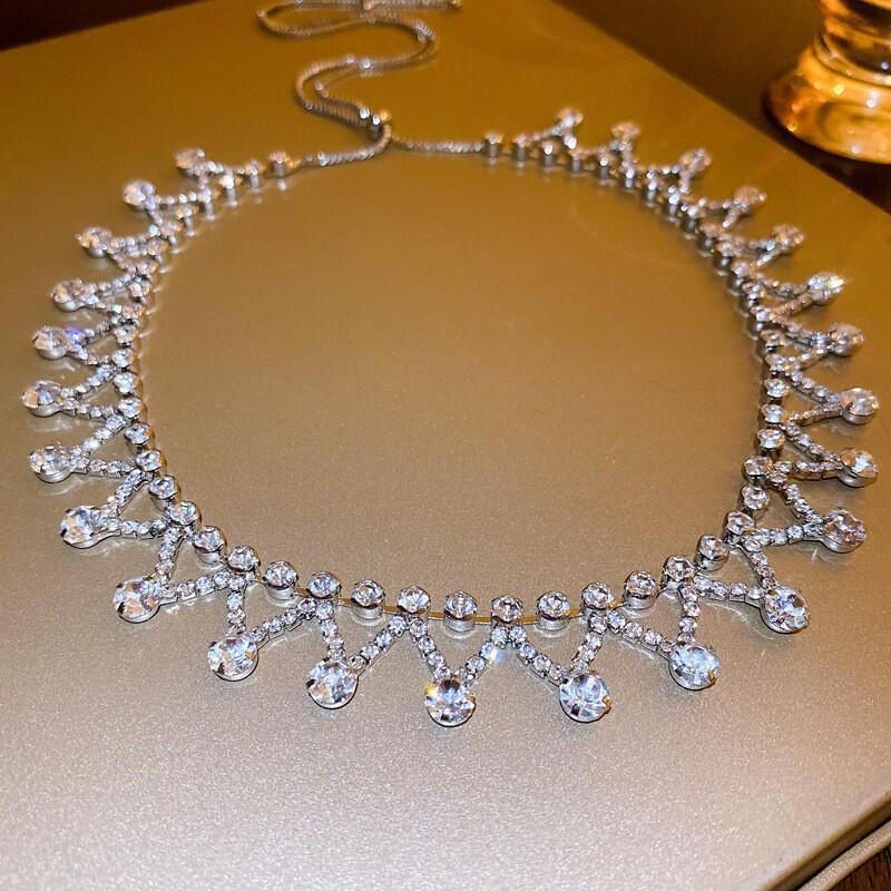 Product Introduction of Mặt Dây Chuyền Dây Chuyền Zircon, Phong Cách Âu Mỹ 24
