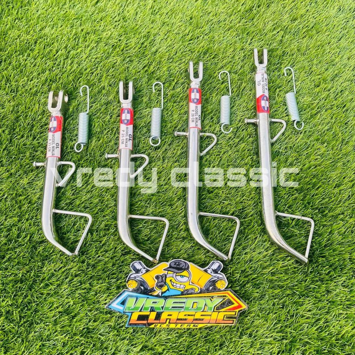 setandar sampink GL CB MP TIGER dll universal semua motor 23cm 25cm 28cm 30cm  all honda yamaha suzuki pnp