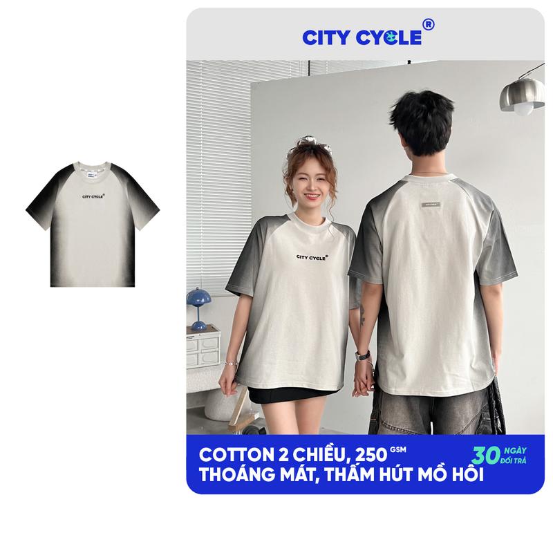 Áo Thun Streak Local Brand Chính Hãng City Cycle chất liệu cotton cao cấp form rộng oversize Menswear unisex Nam Nữ Cổ Tròn