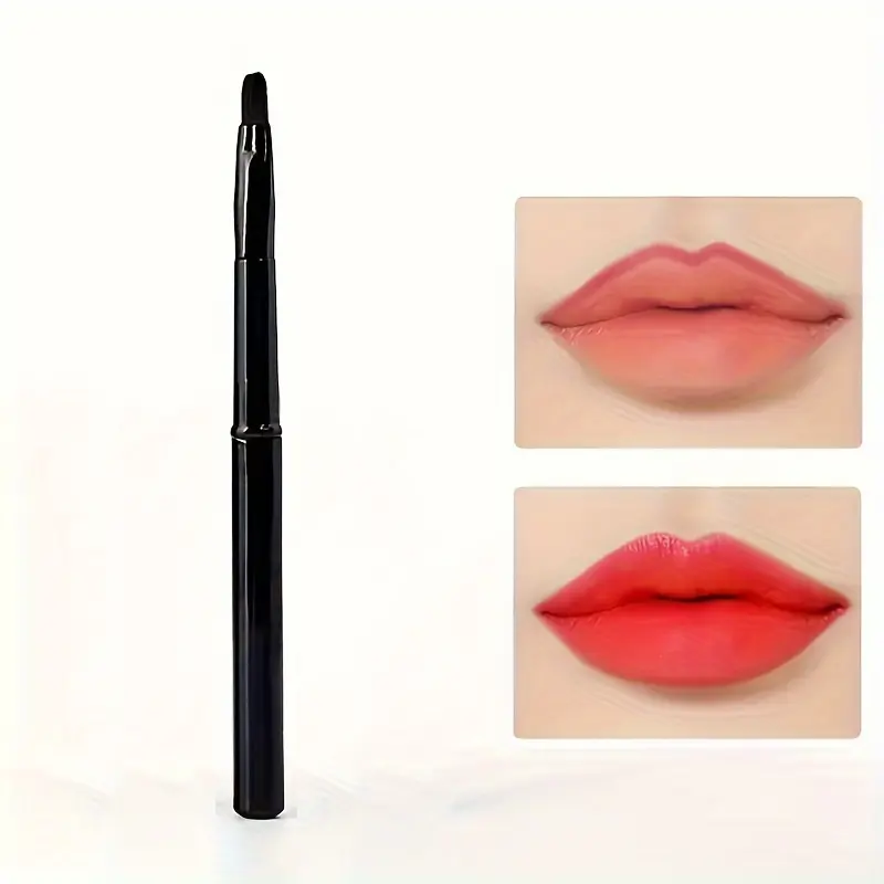 Cọ Môi Cầm Tay Cọ Son Môi Mini Có Nắp Đậy, Cọ Dặm, Cọ Che Khuyết Điểm Trộn, Cọ Trang Điểm Đa Chức Năng 5