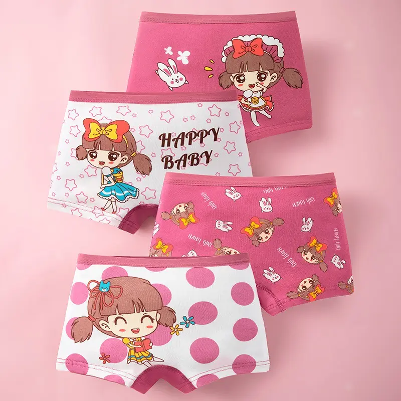 Celana dalam Anak Perempuan / Boxer Anak Perempuan Katun Fashion 5