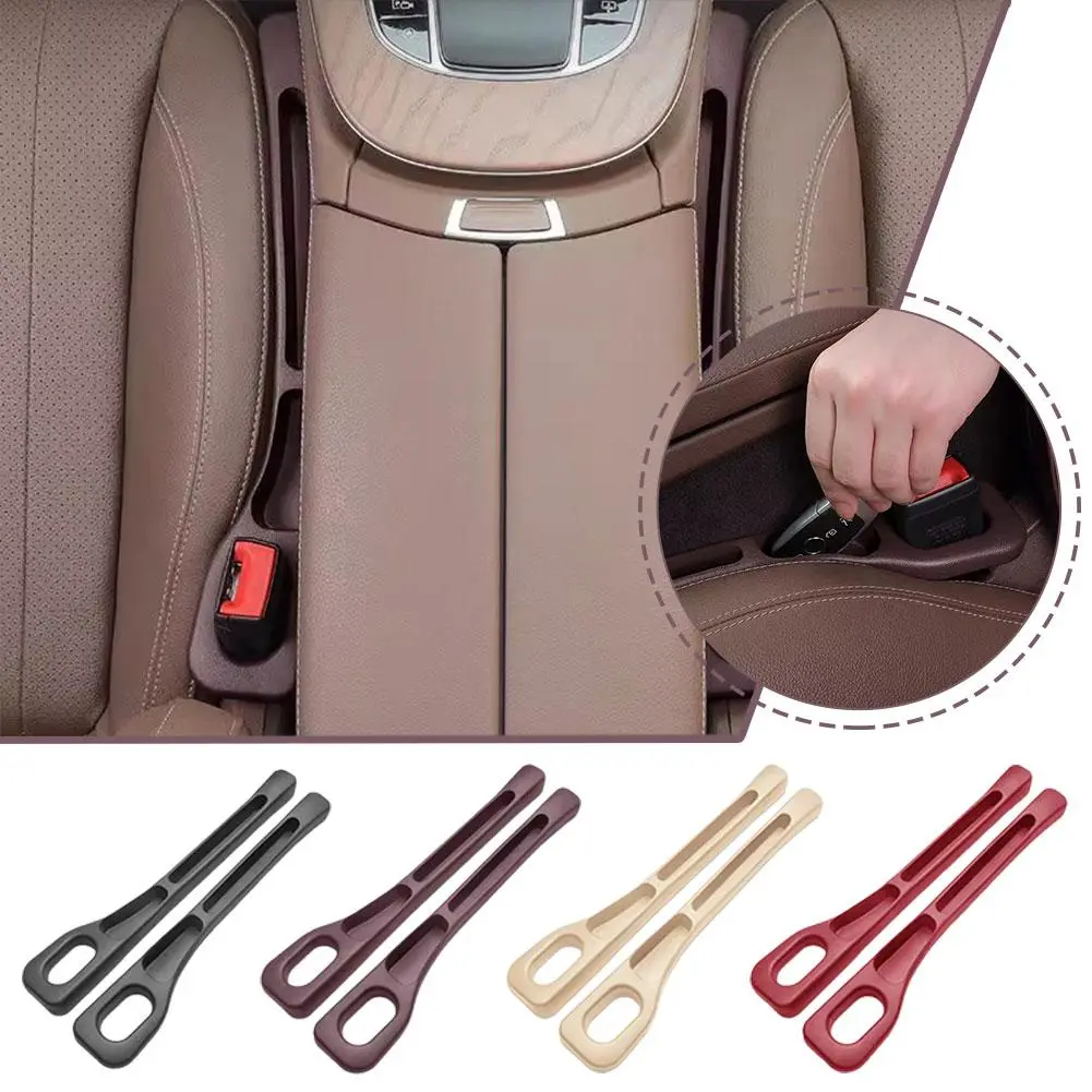 1 Pair Universal PU Car Seat Gap Stuff Side Seam Car Seat Storage Leakproof Filler Organizer K1V2