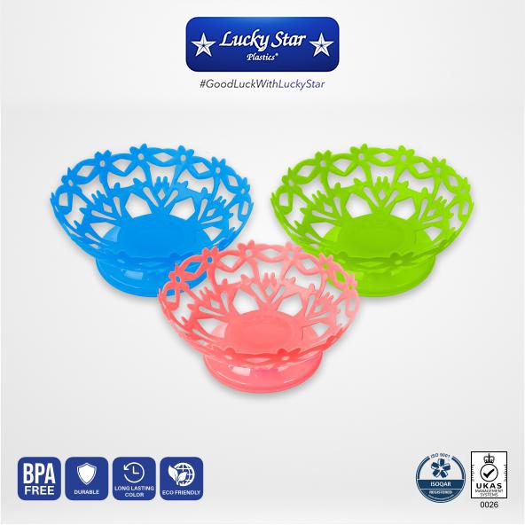 Gambar Keranjang Buah Kaki Frutty/ Keranjang Buah dari Lucky Star Plastics Kab. Gresik Tokopedia