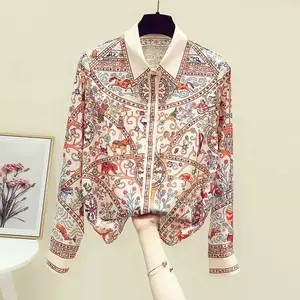 [ready stock]FADFAD Blus Wanita Motif Elegan dan Fashion Baru