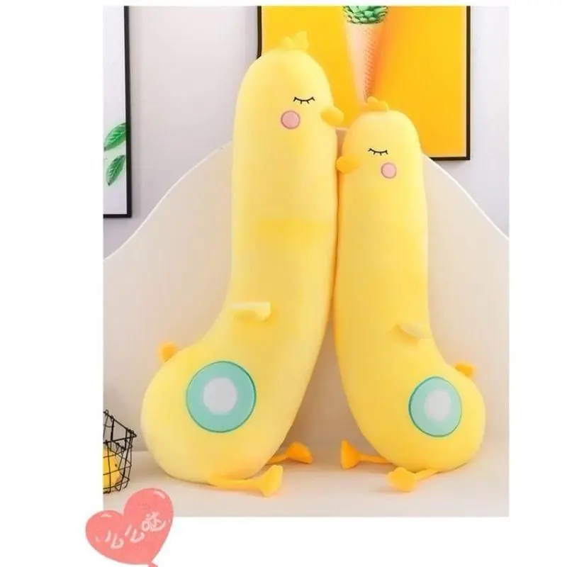 Boneka Guling Ayam Kuning Lucu Bahan Super Halus dan Lembut Berkualitas SNI Asli Dolls Toys Kado Anak