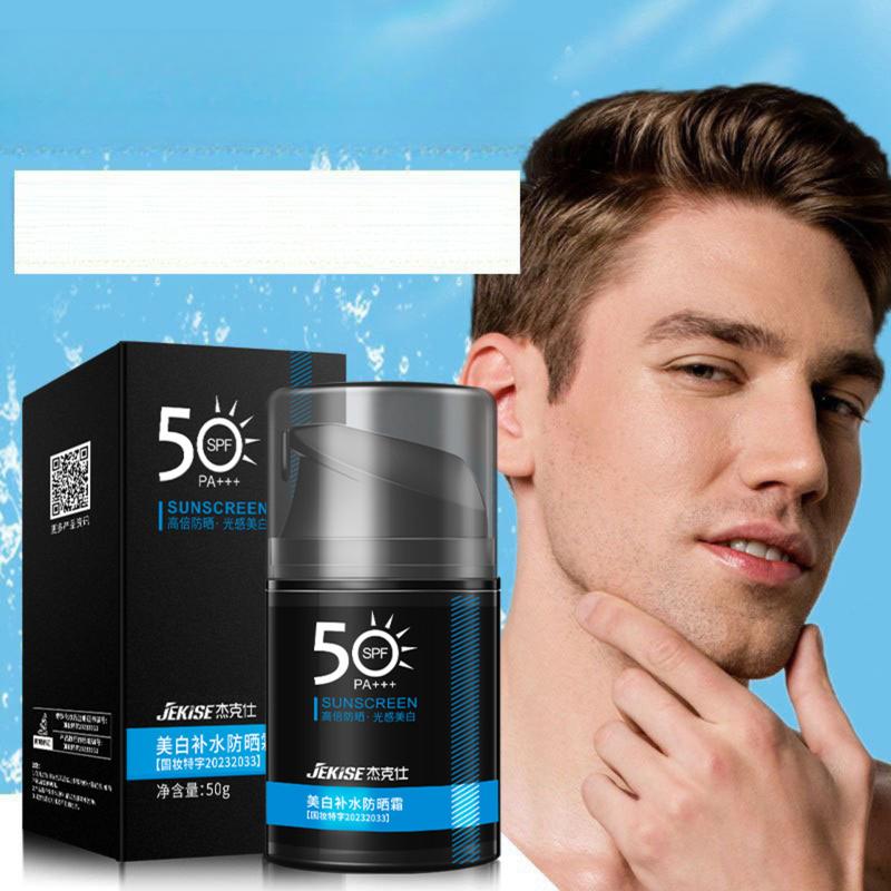 Kem Chống Nắng Ngoài Trời, Dành Cho Nam Giới, SPF50 +, Kem Chống Nắng Chống Tia UV, Tươi Mới Và Dưỡng Ẩm, Sản Phẩm Chăm Sóc Da Cho Toàn Thân