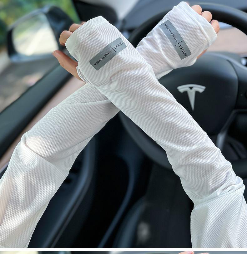 Product Introduction of Tay Áo Chống Nắng, Cỡ Lớn Cho Nam, Tay Áo, Thích Hợp Cho Các Hoạt Động Ngoài Trời Mùa Hè, Chống Tia Cực Tím, Dáng Rộng Vừa Vặn, Thích Hợp Để Lái Xe, Tay Áo 18