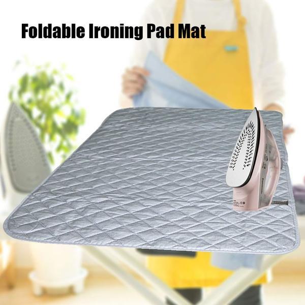 Foldable ironing pad mat blanket for table top Travelling 0