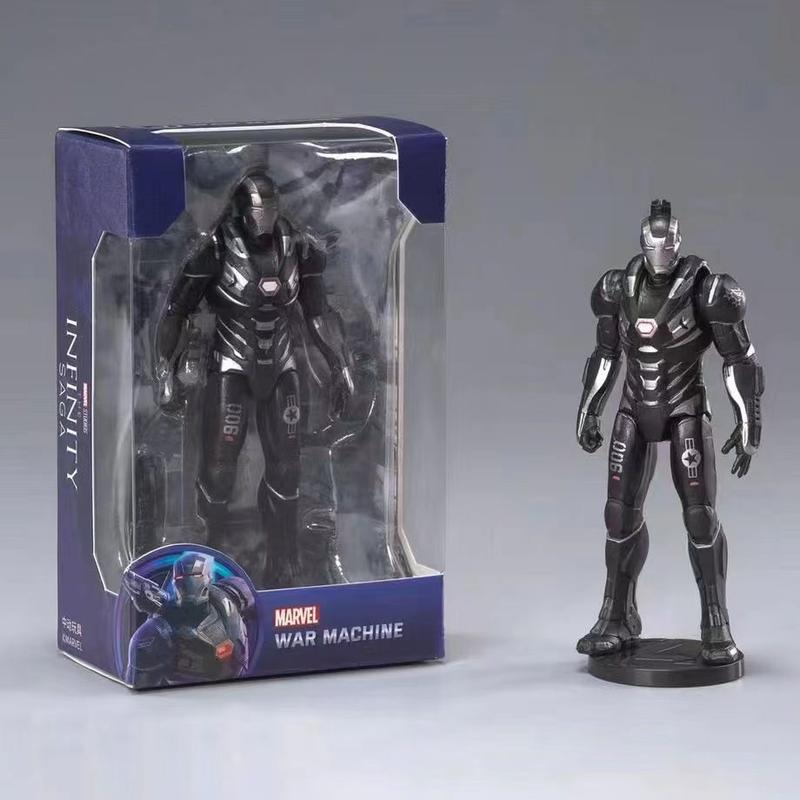 Hình Đồ Chơi Mô Hình Đồ Chơi Người Sắt Người Nhện Avengers, 4 Inch, Búp Bê Có Thể Di Chuyển Nhiều Khớp, Dành Cho Bé Trai Voi Toy 4