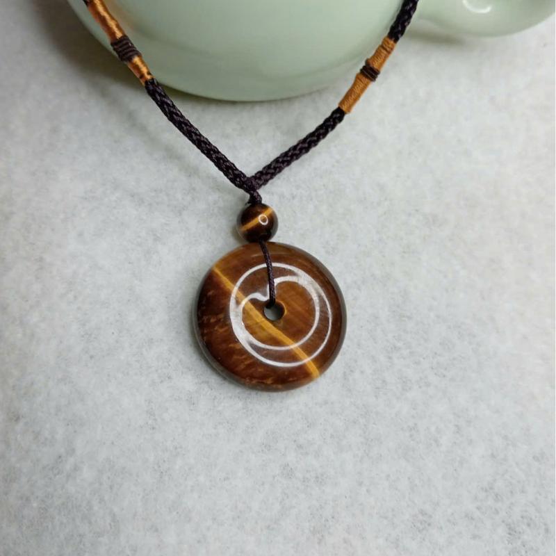 Dây chuyền đá mặt dồng điếu cho phụ nữ - Women, Charm Trang Sức Vòng Cổ 4