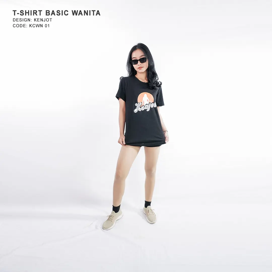 Intalu T-Shirt Basic Wanita Kenjot | KCWN 001