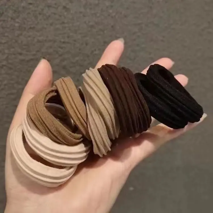2025 Seamless High-Elastic Hair Ties, Durable & Stylish, Perfect for Summer, No Damage to Hair