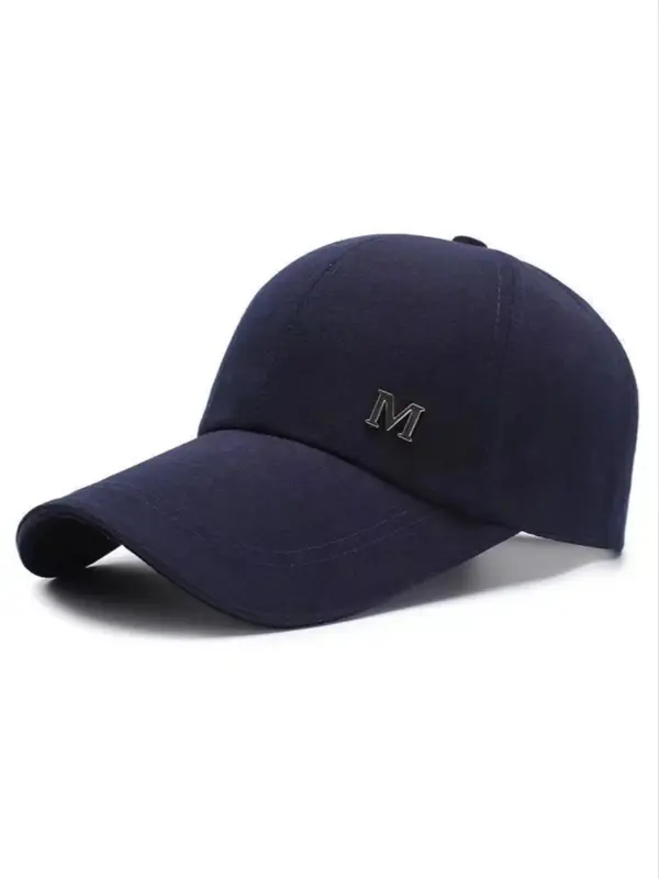 Unisex Casual Trendy Letter Decor Baseball Cap, Street Style Sportive Baseball Cap, Fashion Hat for Men & Women for All Season 1
