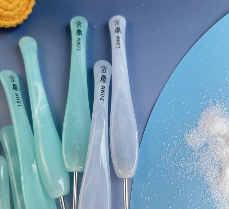 Kim móc len Jinlan cán nhựa