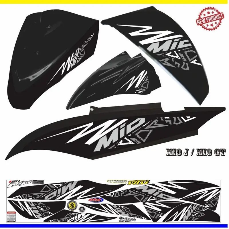 POLET MOTOR STIKER STIKER MOTOR MIO GT FI / STRIPING YAMAHA MIO J FI 0