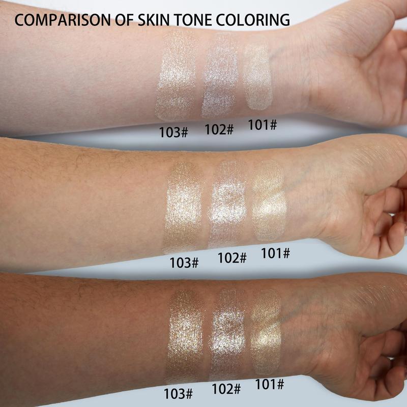 Product Introduction of Highlighter Stick, 3 Counts/set Long Lasting Shimmering Highlighter Stick, Multifunctional Highlighter for Eye Face Body, Makeup Accessories 2