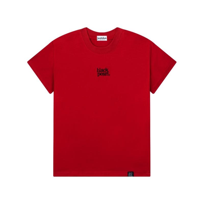 Áo Thun Nữ Baby Tee JUSTDUN B1 – Thêu “BLACK PEARL”, Chất Cotton Mềm Mịn, Co Giãn Nhẹ, Form Gọn Trẻ Trung | BigBuy360 - bigbuy360.vn