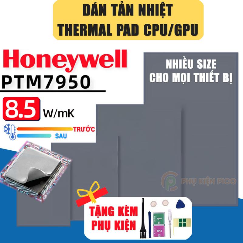 Tấm tản nhiệt CPU GPU Honeywell PTM7950 miếng dán tản nhiệt Honeywell Thermal pad PTM 7950 cho CPU GPU Máy tính Laptop