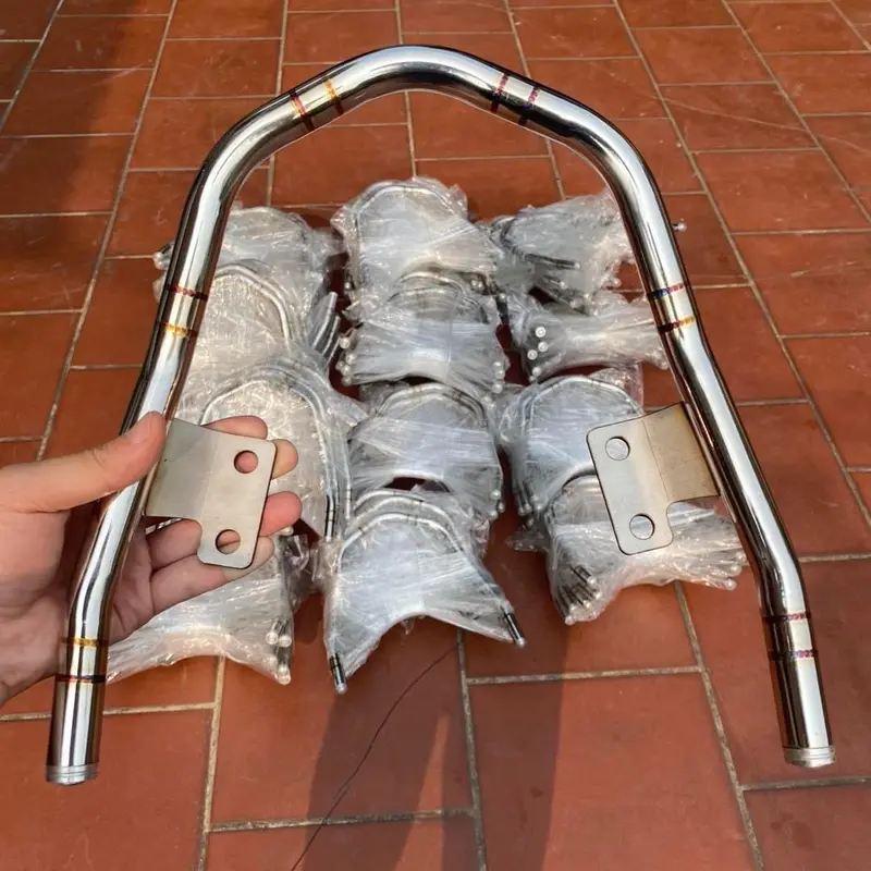 Tay sách inox 304 Khò fom trần thuận gắn wave 50cc , 100cc và 110cc Phụ Tùng Phụ Tùng 2