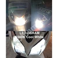 Gambar Lampu Motor LED OSRAM FINO 115 (putih) Bohlam H6 M5 T19 AC DC - 7035CW dari bohlamhid Kota Tangerang 4 Tokopedia