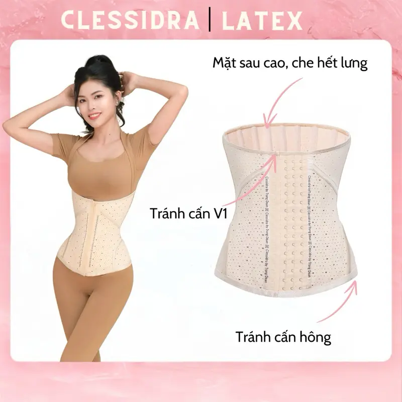 Latex Hera - Đai Nịt Bụng Tuỳ Biến - Classidra By Trang Doan Kem Women ÁO 1
