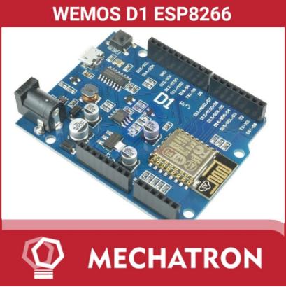 Gambar Wemos D1 ESP12 ESP8266 Wireless Nodemcu Arduino dari Mechatron Kota Depok Tokopedia
