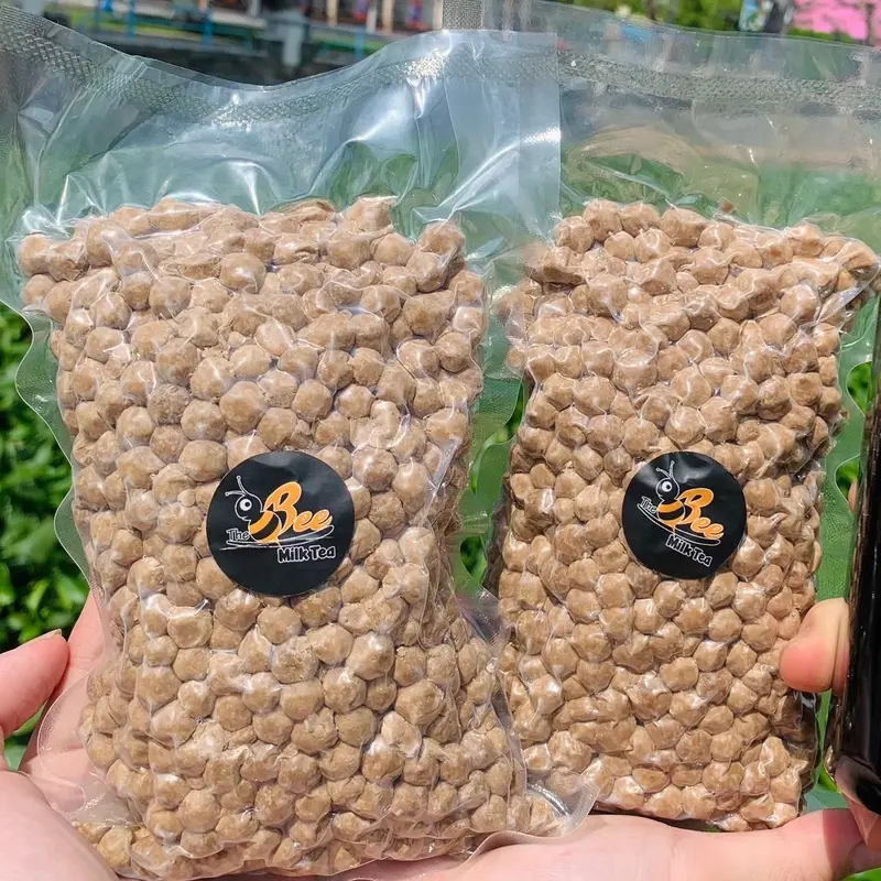 [500g] Trân châu đen, siêu dẻo, dai, thơm ngon và hấp dẫn Topping 2